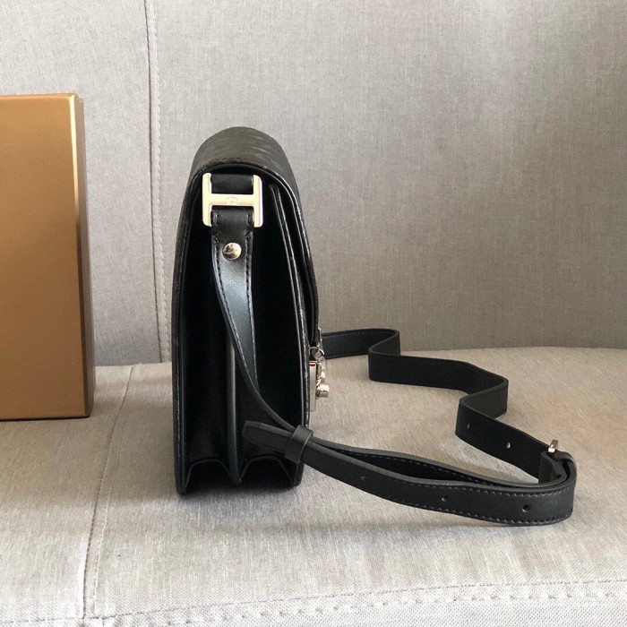 Cognac Visetos Coated Canvas and Leather Patricia Crossbody Ba“21*19*8CM”-062=