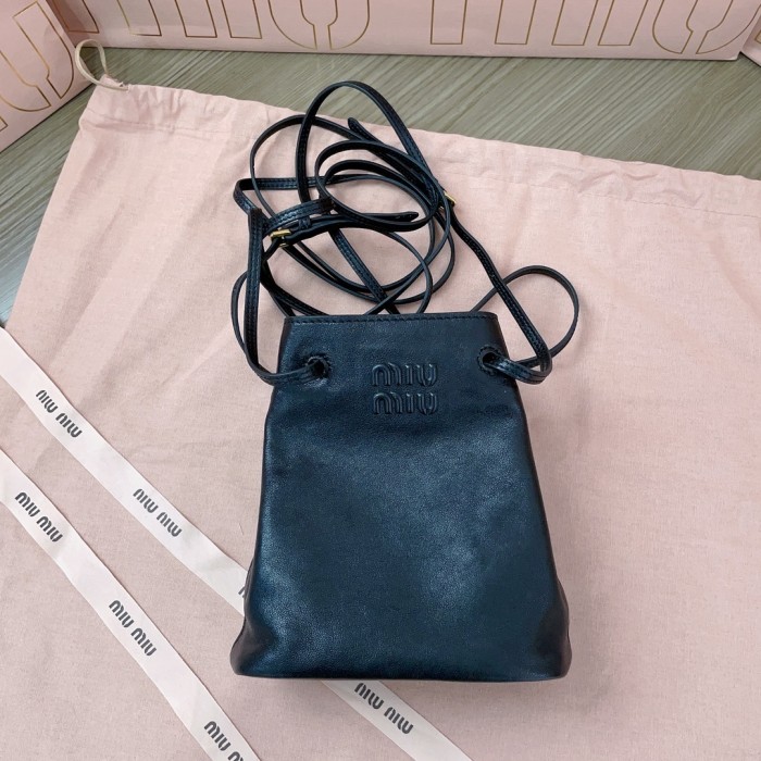Nappa Leather Mini-Bag“17*14*6CM”-065=