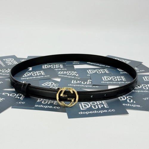 2cm Belt with Interlocking G buckle 813005 0YA0G 1000