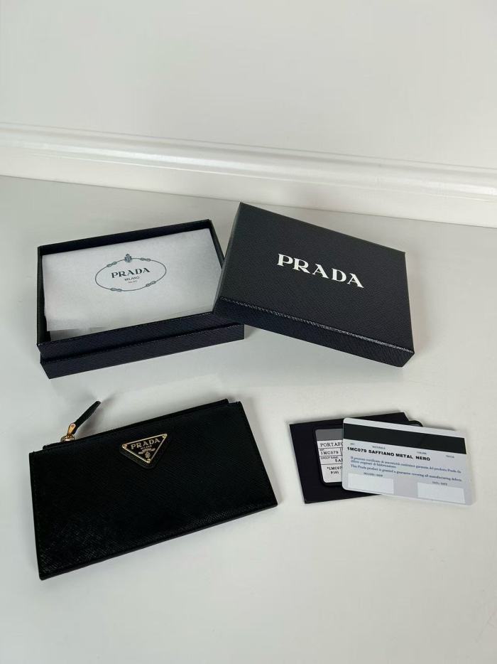 Saffiano Leather Card Holder“15*8CM”-022=