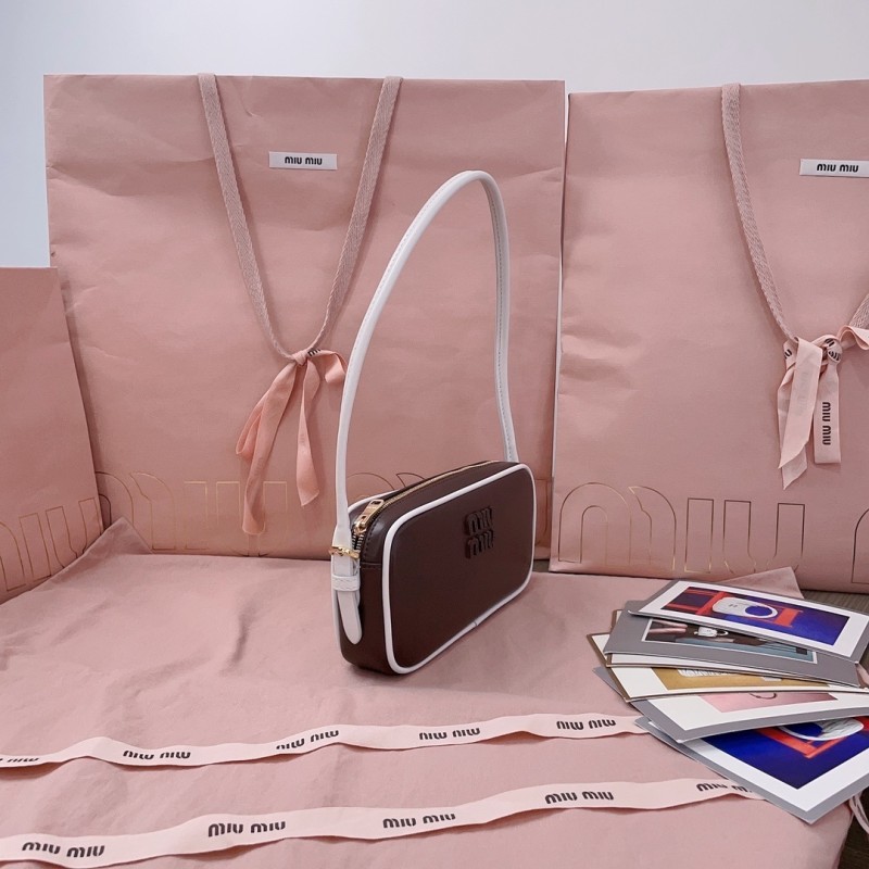 Leather Beau bag“20*10*4CM”-076=
