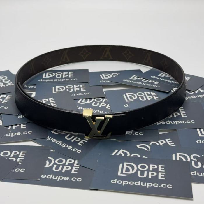 Initiales Blason 30mm Reversible Belt“80-110”