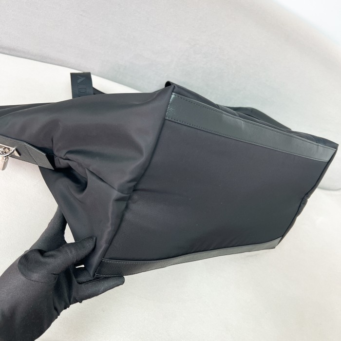Re-Nylon And Saffiano Leather Duffle Bag“44.5*40*24CM”-0821=