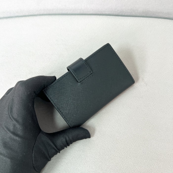 Saffiano Leather Wallet“11*7CM”-082=
