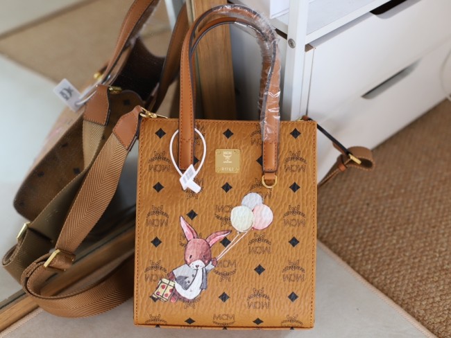Aren Tote in Visetos Bag“22*19*8.5CM”-0033=