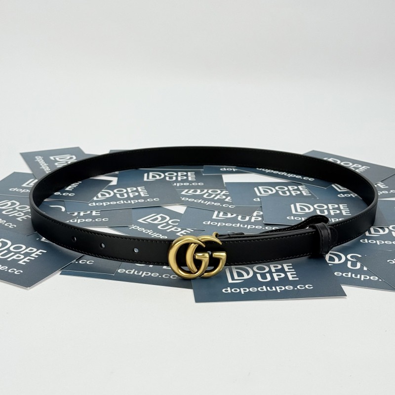 GG Marmont 2cm thin belt 409417 AP00T 1000
