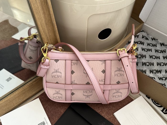 Aren Visetos Mini Hobo Bag“21*12.5*5CM”-042=