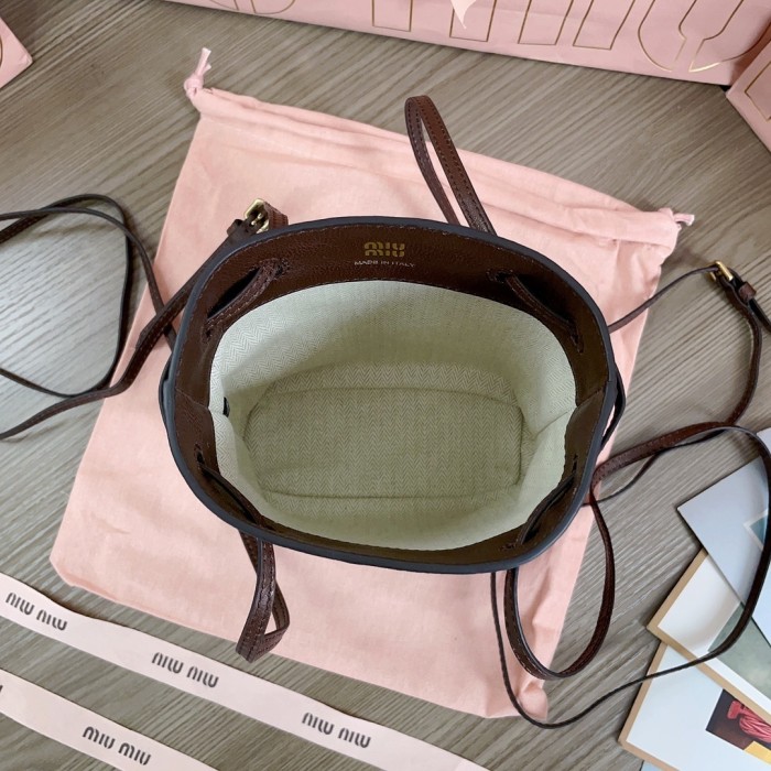 Nappa Leather Mini-Bag“17*14*6CM”-065=