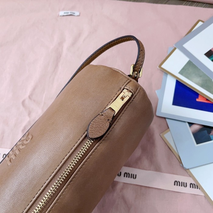 Nappa Leather Pouch“22*9*9CM”-064=