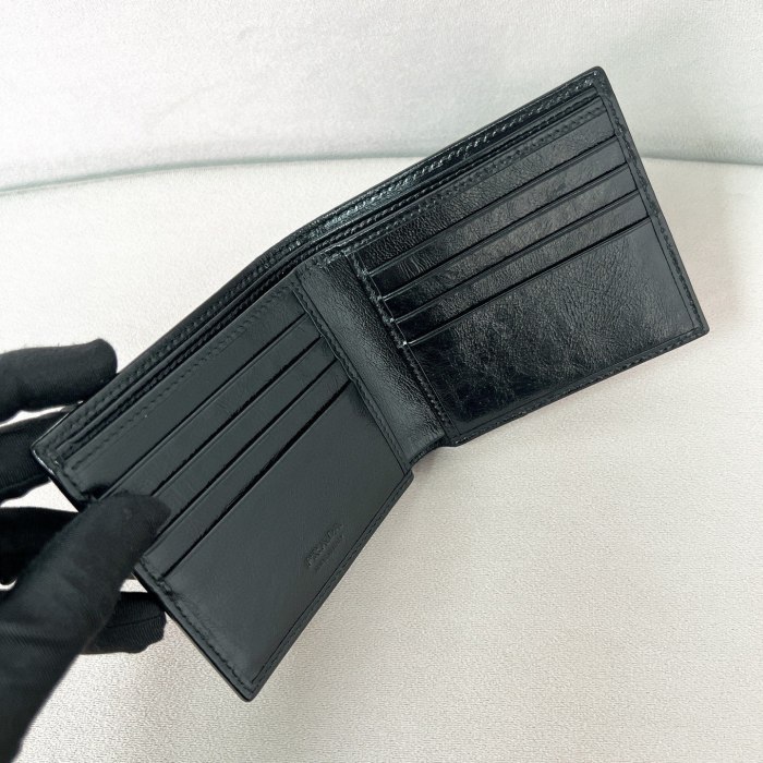 Saffiano Leather Wallet“11*9.5CM”-082=