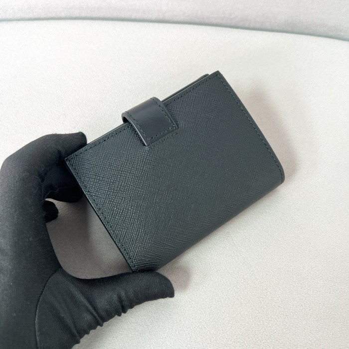 Saffiano Leather Wallet“11*7CM”-082=