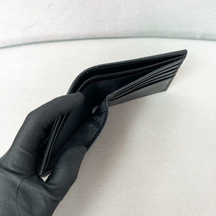 Saffiano Leather Wallet“11*9.5CM”-082=