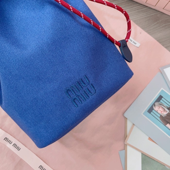 Gabardine Pouch“22.5*16*10.5CM”-005=