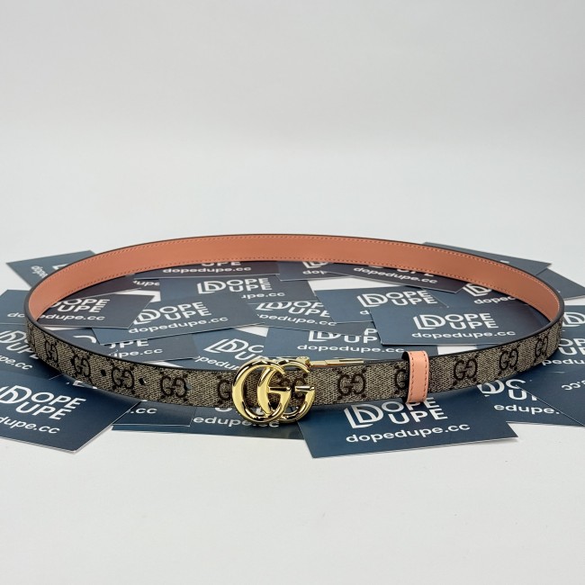 GG Marmont 2cm reversible thin belt 659418 92TIG 9771