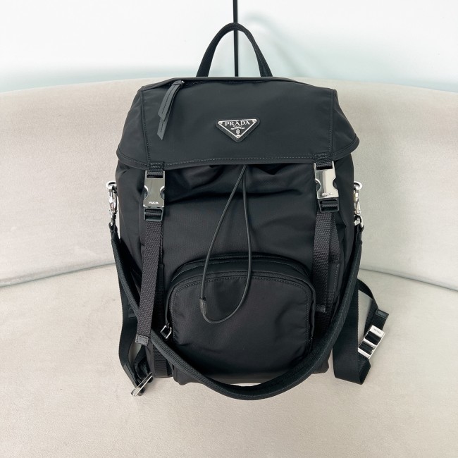 Re-Nylon backpack“35.5*25*15.5CM”-0801=