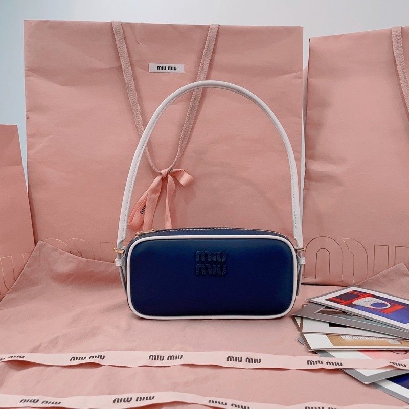 Leather Beau bag“20*10*4CM”-076=