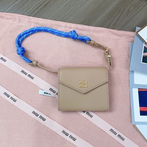Leather Shoulder Wallet“10.5*9*2CM”-034=