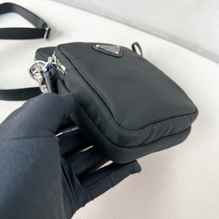 Nero Brand-Plaque Detachable-Strap Shell Cross-Body Bag“17*11*4.5CM”-005=