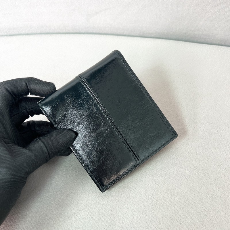 Leather Wallet“11*9.5CM”-082=