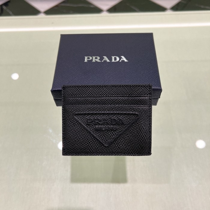 Saffiano Leather Card Holder“10*8CM”-051=