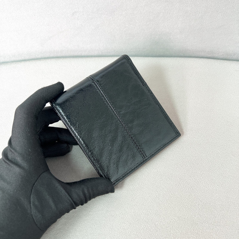 Saffiano Leather Wallet“11*9.5CM”-082=