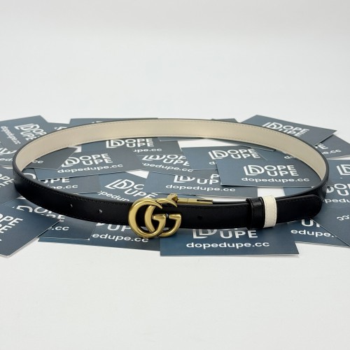 GG Marmont 2cm reversible thin belt 659418 0YATC 1089