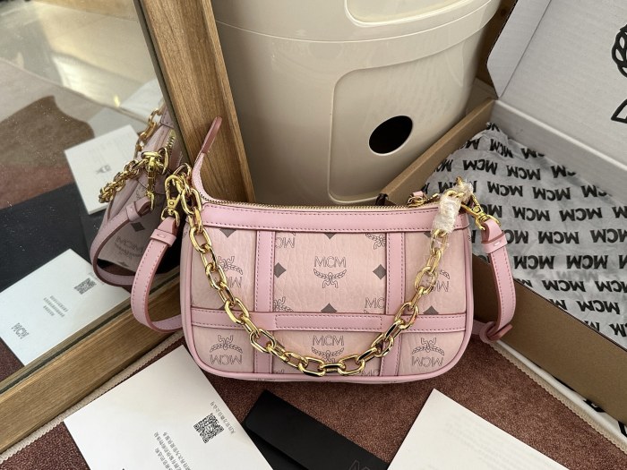 Aren Visetos Mini Hobo Bag“21*12.5*5CM”-042=