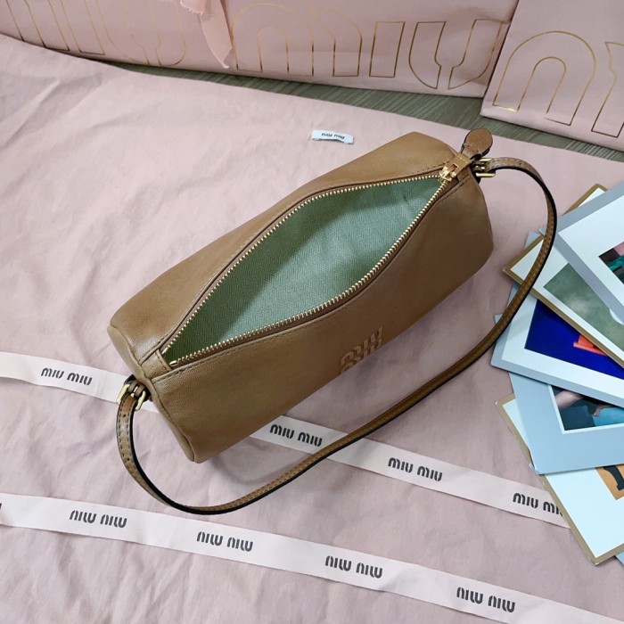 Nappa Leather Pouch“22*9*9CM”-064=