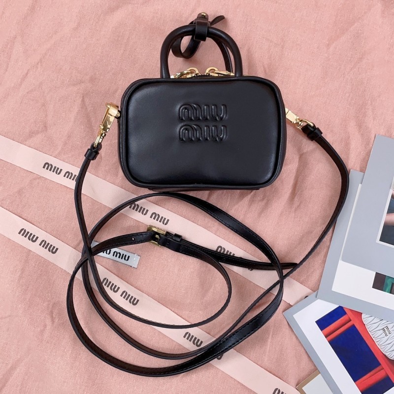 Leather Micro Bag“10.5*4CM”-085=