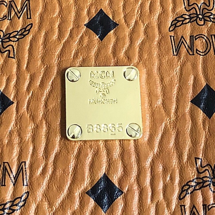 Brandenburg Backpack in Visetos Cognac“38*28*13CM”-063=