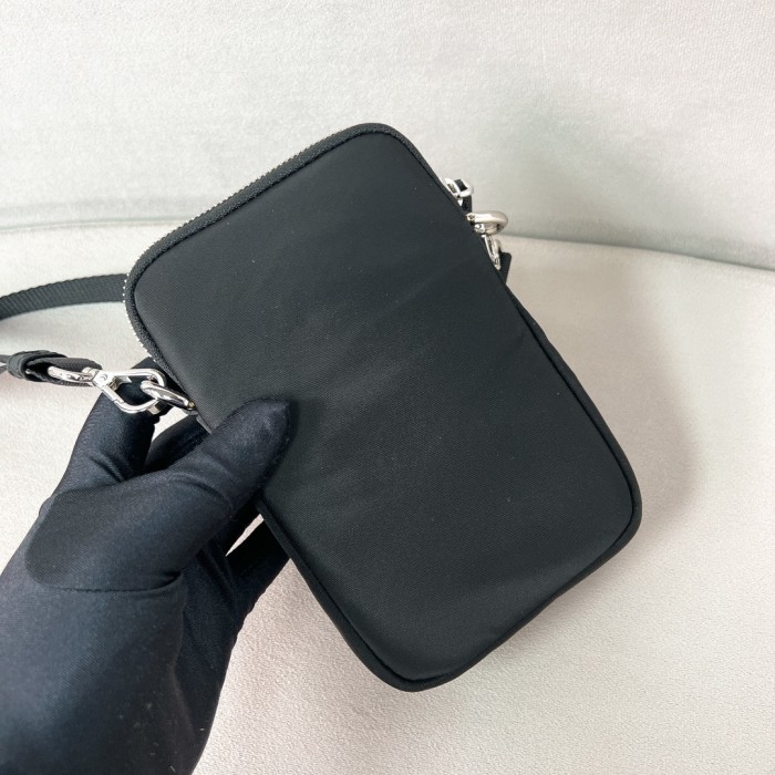 Nero Brand-Plaque Detachable-Strap Shell Cross-Body Bag“17*11*4.5CM”-005=