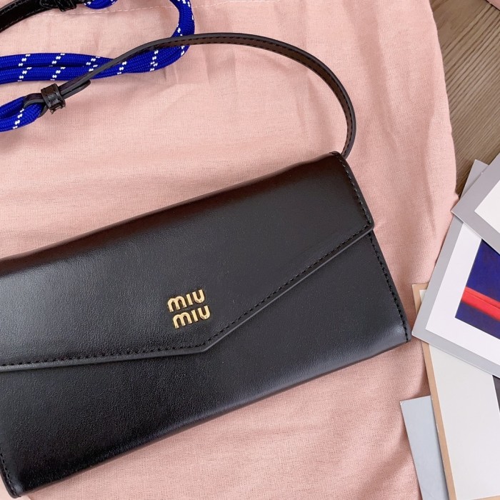 Leather Shoulder Wallet“19*10*2CM”-025=