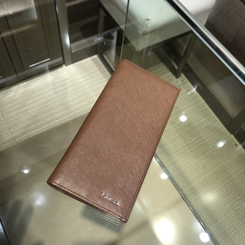 Saffiano Leather Wallet“19*9.5CM”-054=