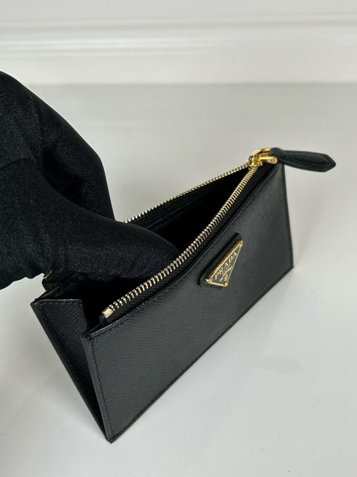 Saffiano Leather Card Holder“15*8CM”-022=