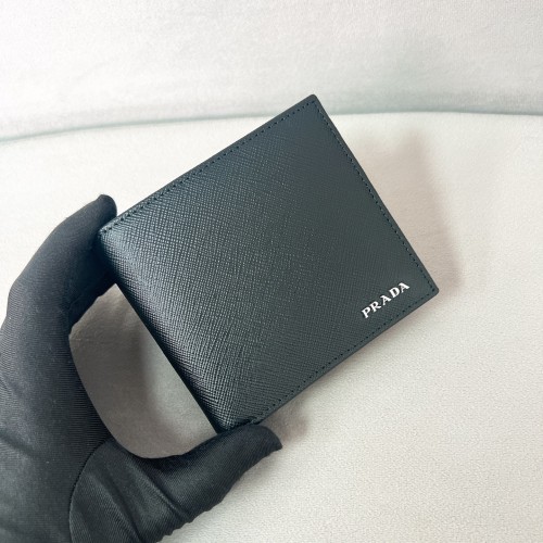 Saffiano Leather Wallet“11*9.5CM”-082=