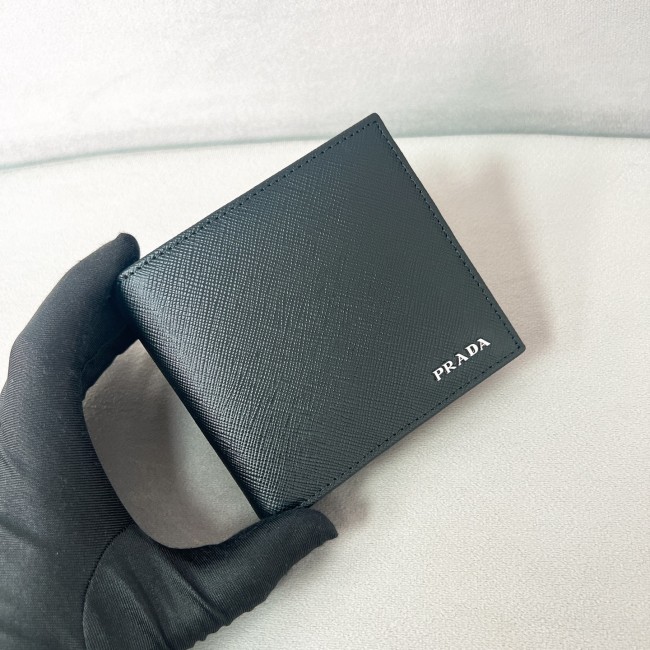 Saffiano Leather Wallet“11*9.5CM”-082=