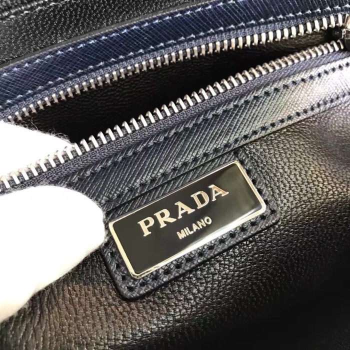 Saffiano Travel Zip Pouch“23.5*15.5*6CM”-059=