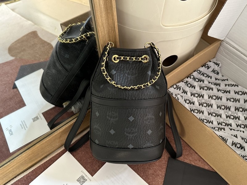 Aren V1 Mini BucketBackpack In Cognac“23*15.5*13CM”-082=