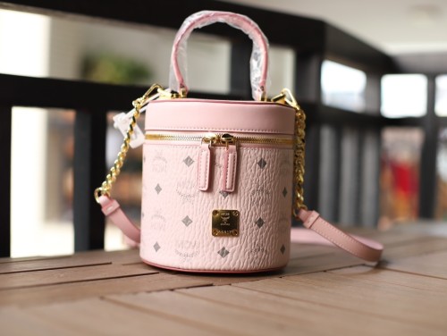 Cylinder Crossbody in Visetos 176 Bag“16*16*14CM”-062=