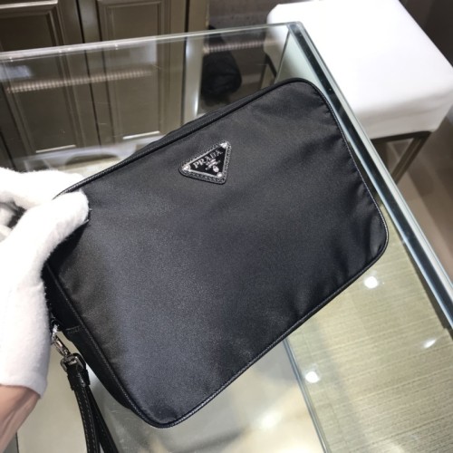 Re-Nylon Zip Pouch“24*16*7CM”-005=
