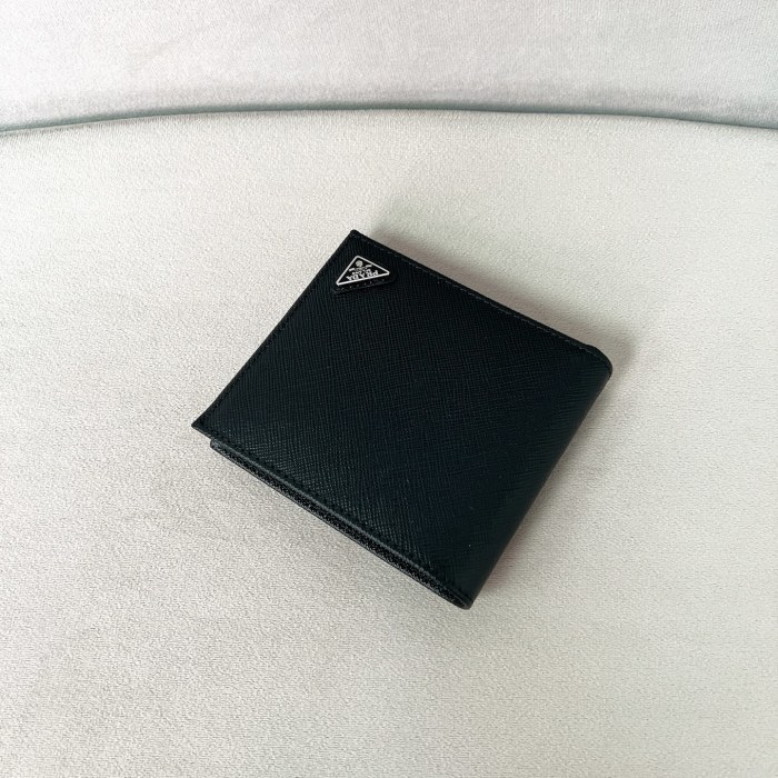 Saffiano Leather Wallet“11*9.5CM”-082=