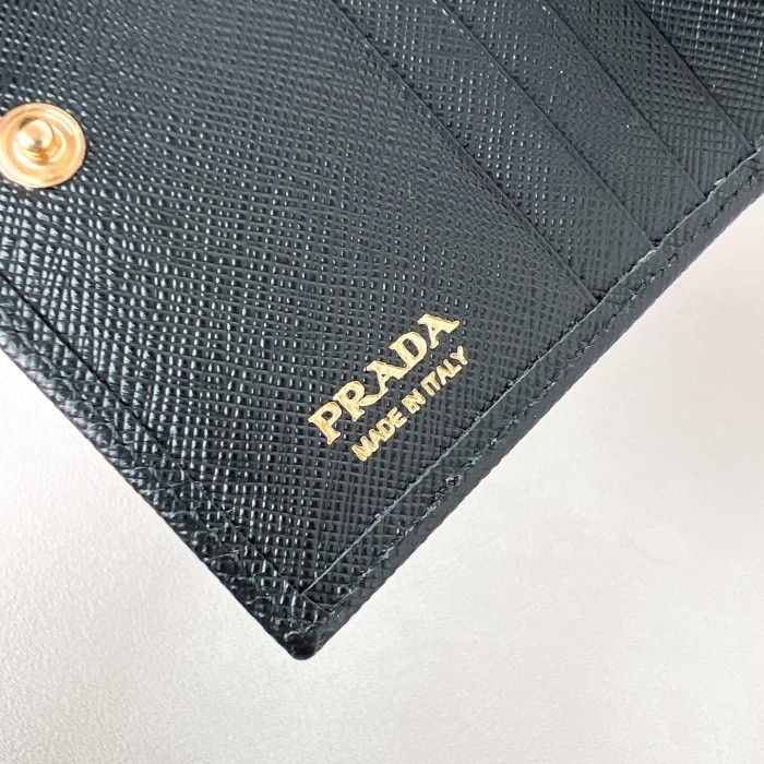 Saffiano Leather Wallet“11*9.5CM”-082=