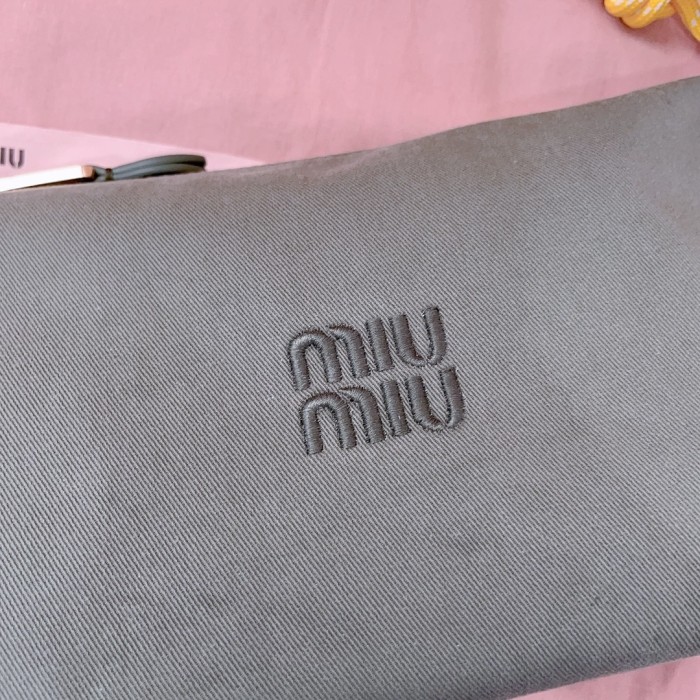 Gabardine Pouch Bag“25.5*19 *14*10CM”-064=