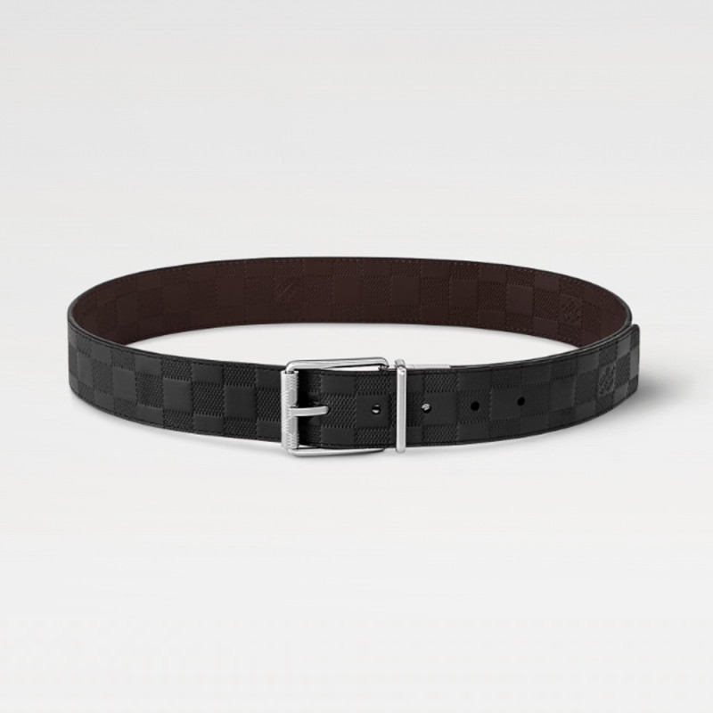 Damier Print 40MM Reversible M9150U“80-110”