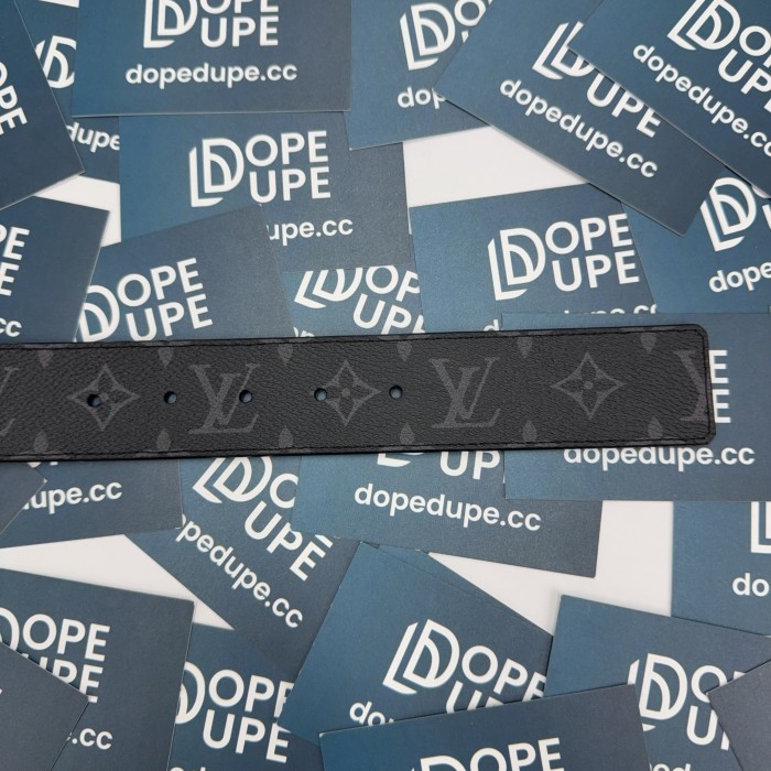 Initiales 40mm Matte Black Belt M0449Q“80-110”