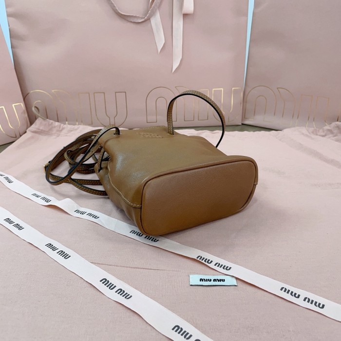 Nappa Leather Mini-Bag“17*14*6CM”-065=