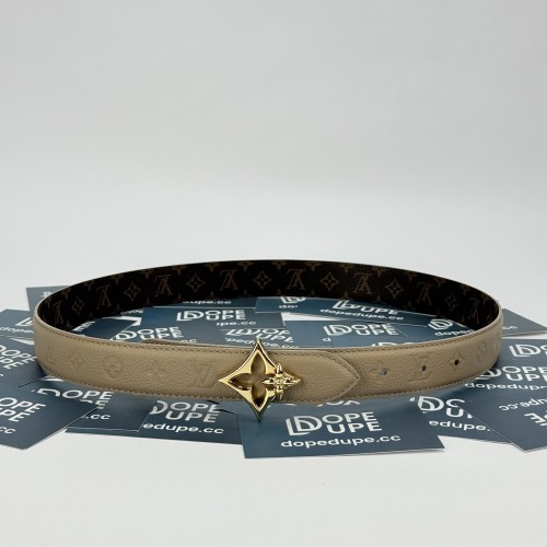 Slim Flower 35mm Reversible Belt M8937W“75-95”