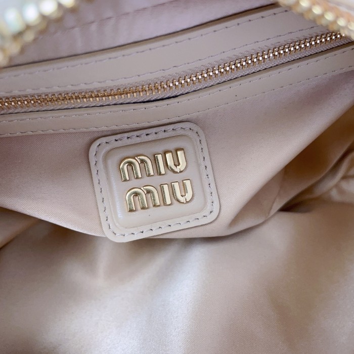 Arcadie Matelassé Nappa Leather Bag“22*10.5*7.5CM”-0301=