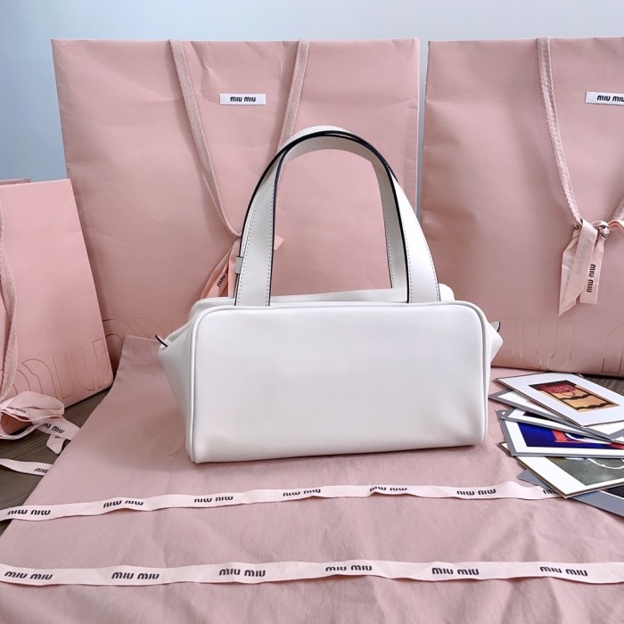 Leather Top-Handle Bag“28*15*13CM”-068=