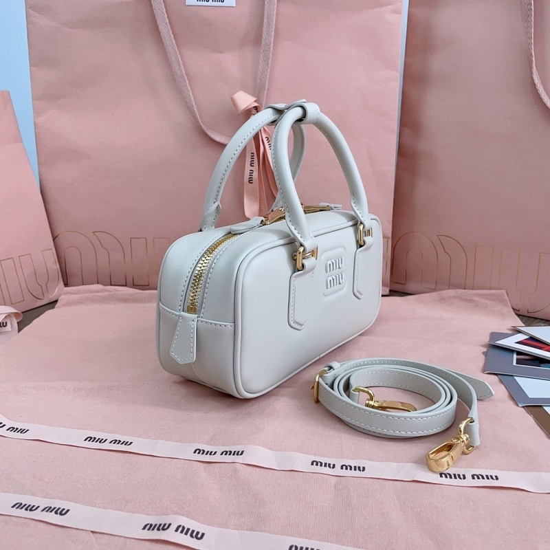 Arcadie Leather Bag“22*10.5*7.5CM”-039=